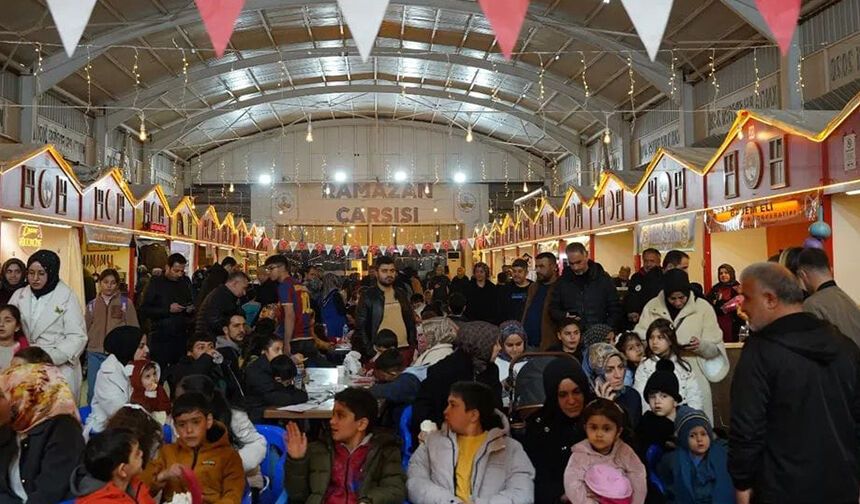 Kahta'da minikler ramazan sevinci yaşadı