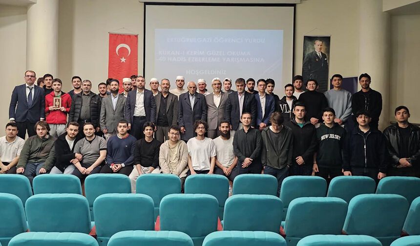 Ertuğrul Gazi KYK Yurdu'nda öğrenciler yarıştı