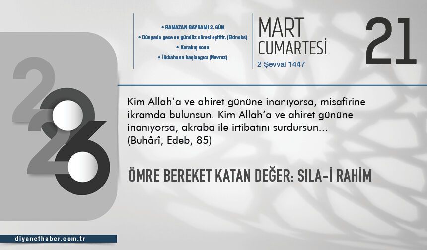 Ömre Bereket Katan Değer: Sıla-i Rahim