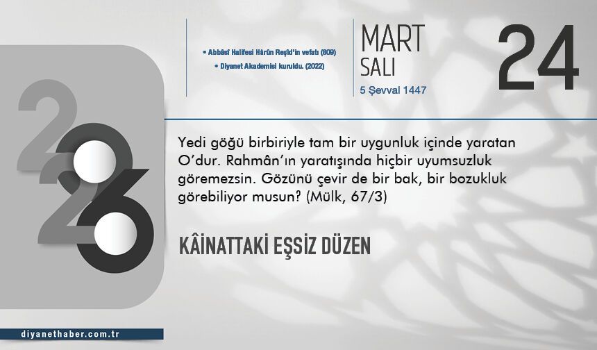 Kâinattaki Eşsiz Düzen