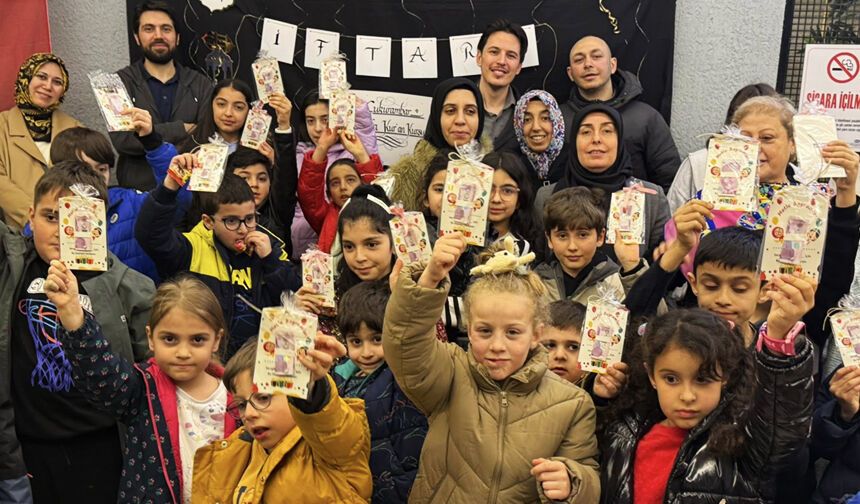 Safa Kur'an Kursu'nda "çocuk iftarı" düzenlendi