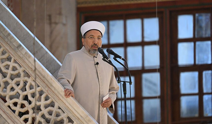 ARPAGUŞ: BİZLER, PEYGAMBERLER ARASINDA ASLA AYRIM YAPMAYIZ