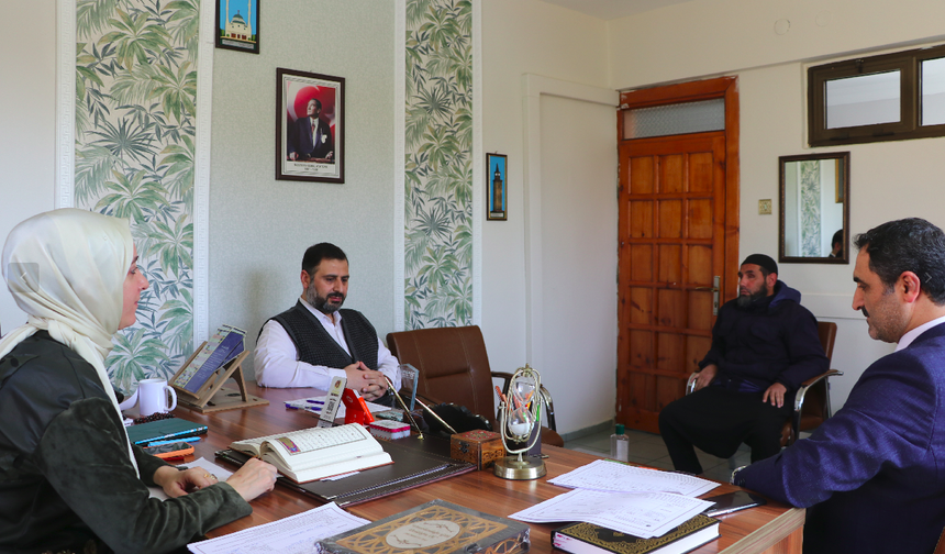 Şanlıurfa'da vatandaşlar hafızlıkta yarıştı