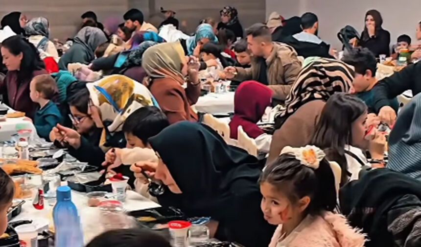 Süleymanpaşa'da anneler çocuklarıyla iftarda buluştu