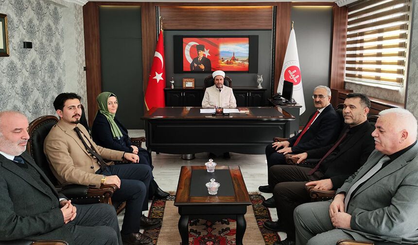 Ağrı İl Müftüsü Dr. İhsan İlhan görevine başladı