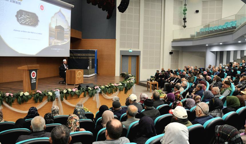 Balıkesir'de hac eğitim seminerleri tamamlandı