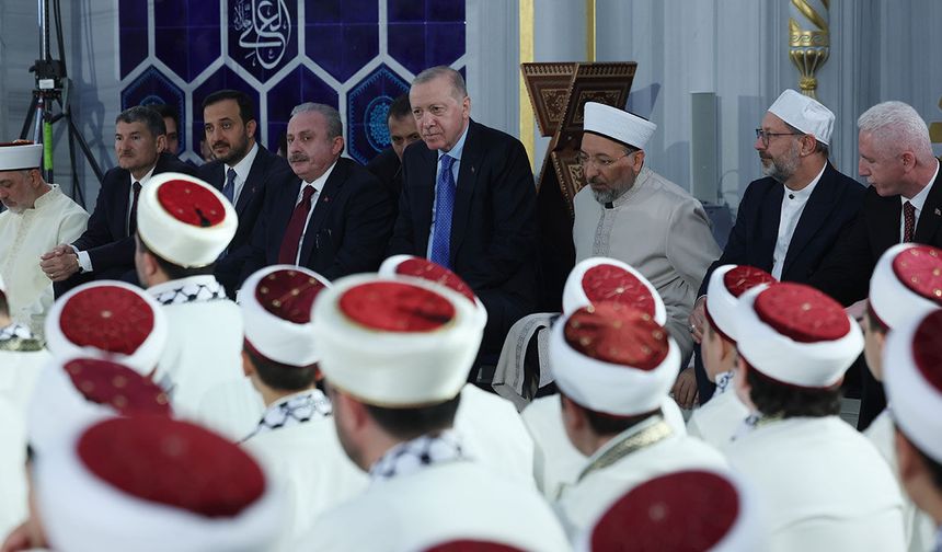 Cumhurbaşkanı Erdoğan'ın katılımıyla Üsküdar'da 333 Hafıza icazet verildi