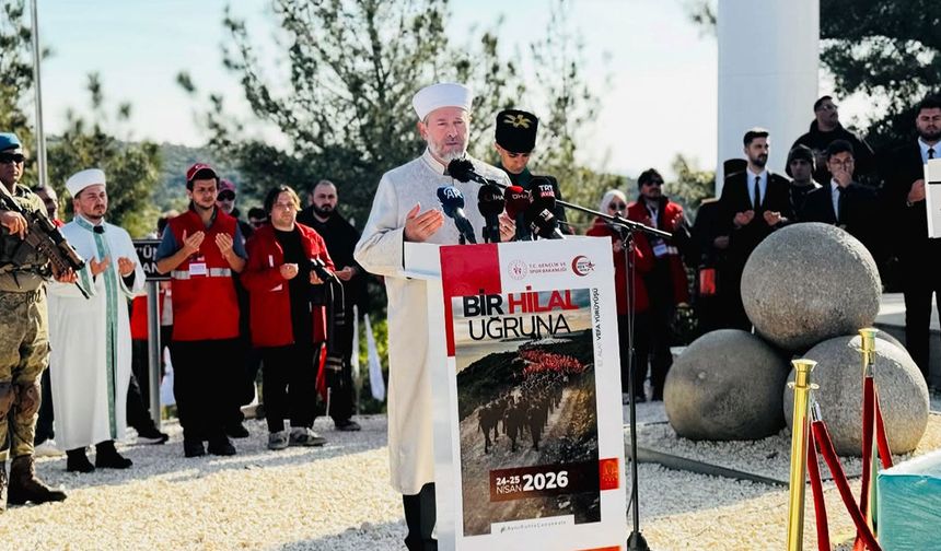 Çanakkale'de şüheda dualarla anıldı