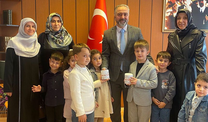 Çorum'da 4-6 Yaş Kur’an Kursu öğrencileri, Gazze'yi unutmadı