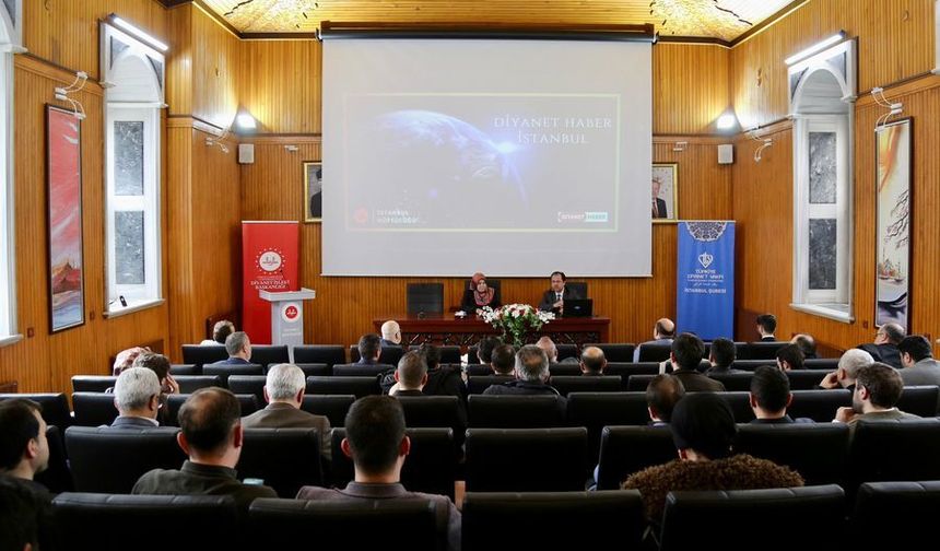 İstanbul Müftülüğü’nden koordinatörlere haber eğitimi