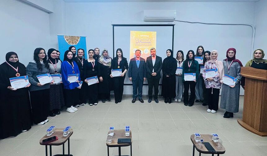 Mardin'de iyilik turnuvalarında ödüller sahiplerini buldu
