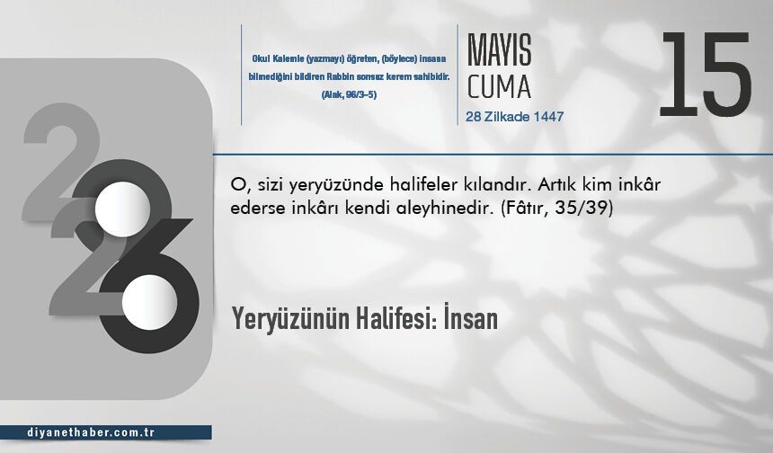 Yeryüzünün Halifesi: İnsan