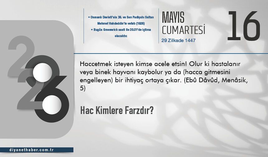 Hac Kimlere Farzdır?