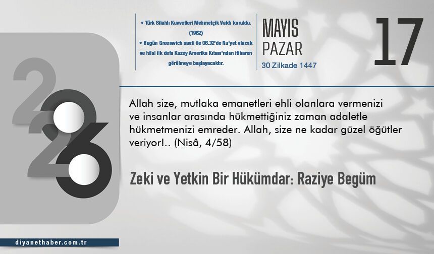 Zeki ve Yetkin Bir Hükümdar: Raziye Begüm