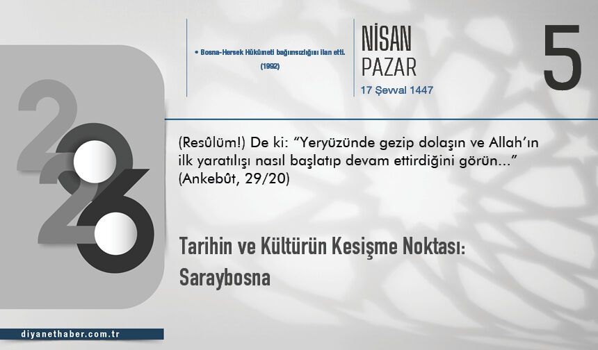 Tarihin ve Kültürün Kesişme Noktası: Saraybosna