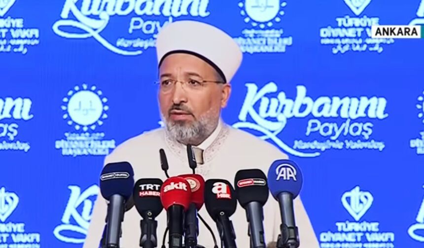 KURBAN İBADETİNİ UMUTLARI YEŞERTMEYE VESİLE KILMALIYIZ