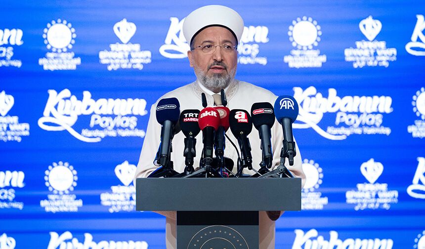 KURBAN İBADETİNİ UMUTLARI YEŞERTMEYE VESİLE KILMALIYIZ