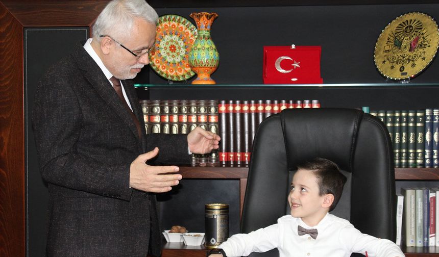 Tekirdağ’da müftülük koltuğunu çocuklar devraldı