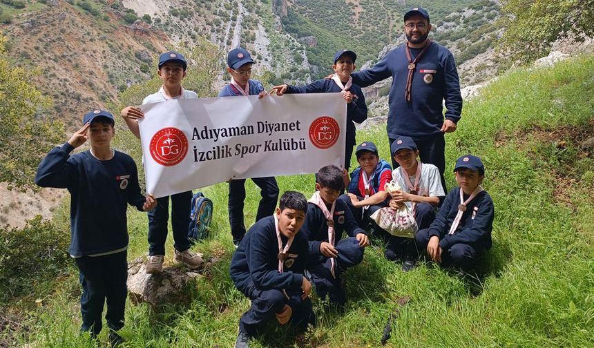 Adıyaman'da Diyanet izcileri doğa etkinliğinde buluştu