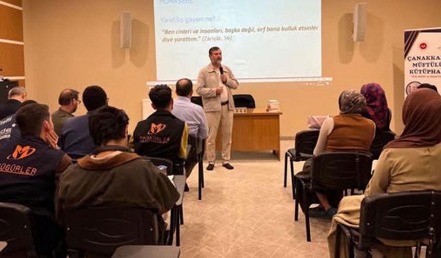 Çanakkale'de "Gençliğe Değer" eğitim seminerleri