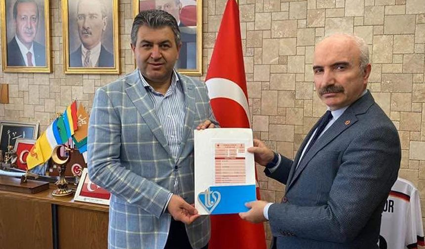 Başkan Akel'den TDV'ye destek