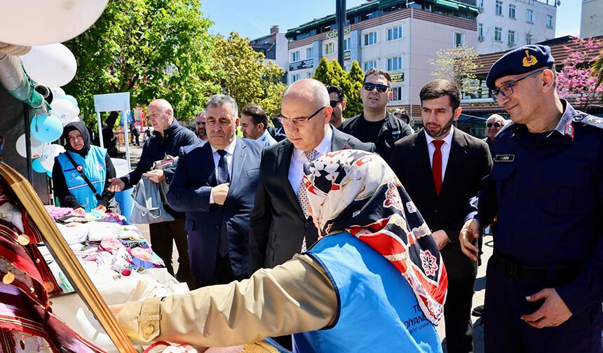 Giresun’da "İki İnsan Bir Hayat" çarşısı açıldı