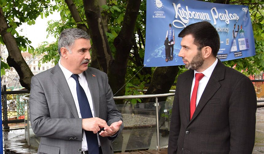 Giresun’da vekaletle kurban bağış ve tanıtım standı açıldı