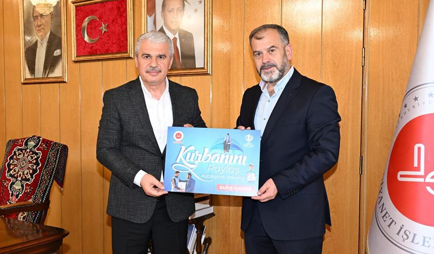Konya Valisi Akın, kurban vekaletini TDV'ye verdi