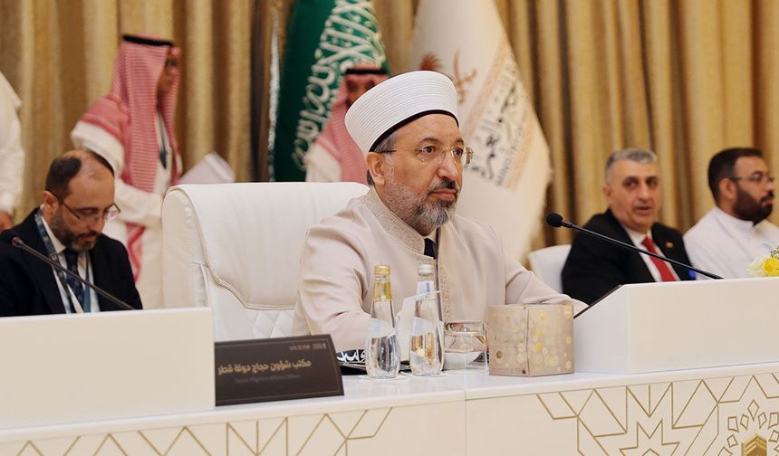BAŞKAN ARPAGUŞ BÜYÜK HAC SEMPOZYUMU’NA KATILDI