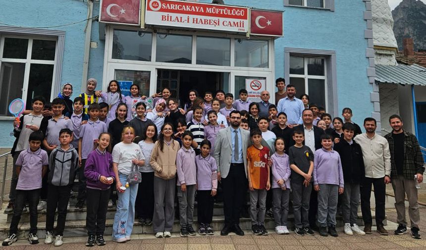 Sarıcakaya’da "Cami Çocuk Şenliği" düzenlendi