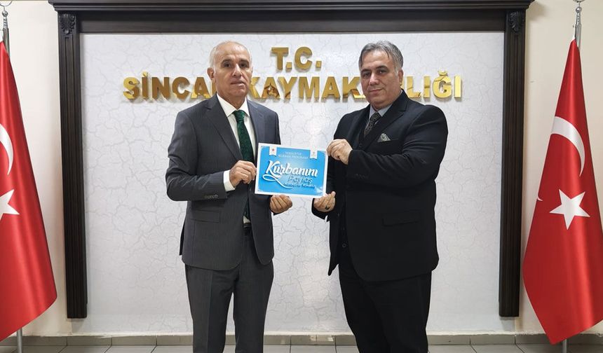 Sincan Kaymakamı Kılıç, kurban vekaletini TDV'ye verdi
