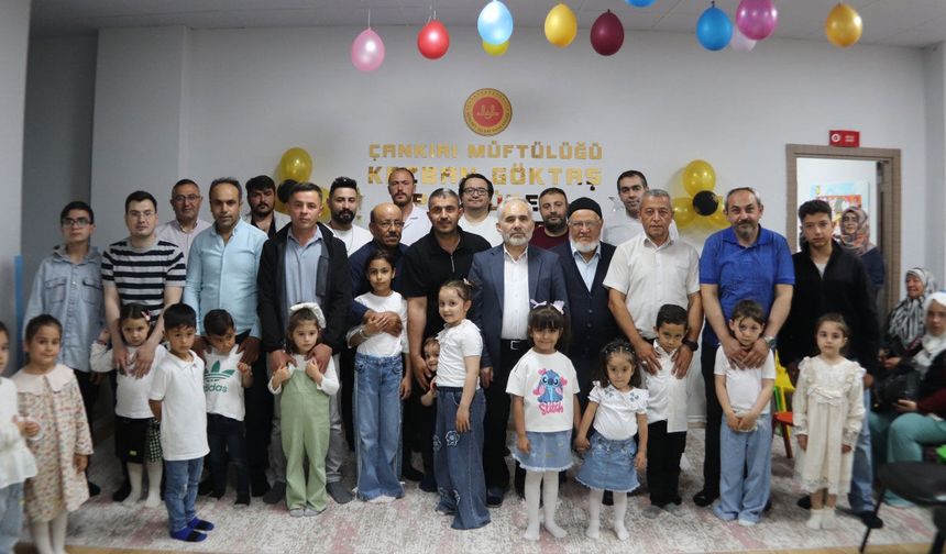 Çankırı'da babalar çocuklarıyla etkinlikte buluştu