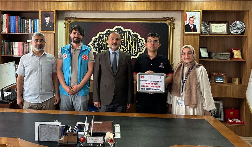 Umre Ödüllü Yarışmada Gebze'den Türkiye Derecesi
