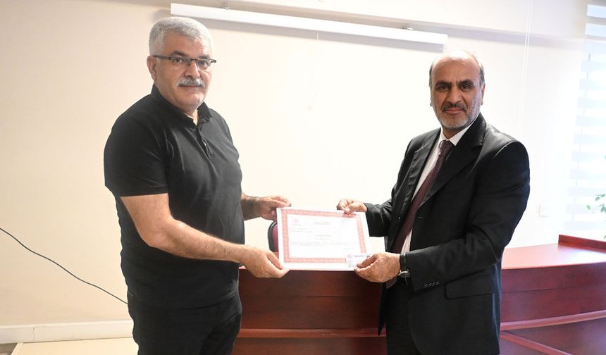 Müftülük personeli ilk yardımcı belgesi aldı