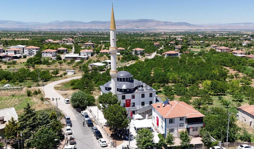 Şahnahan Mahallesi Yeni Camii açıldı
