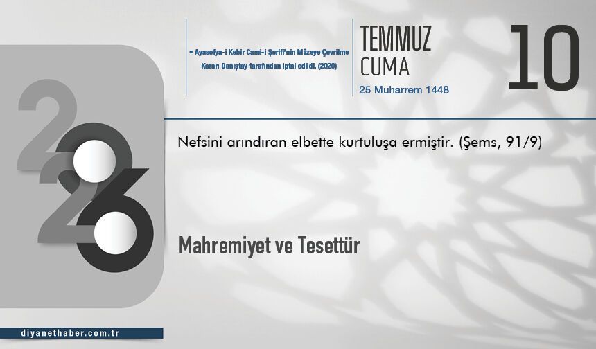 Mahremiyet ve Tesettür
