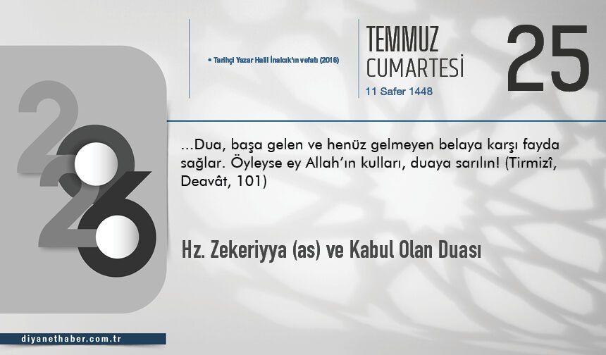Hz. Zekeriyya (as) ve Kabul Olan Duası