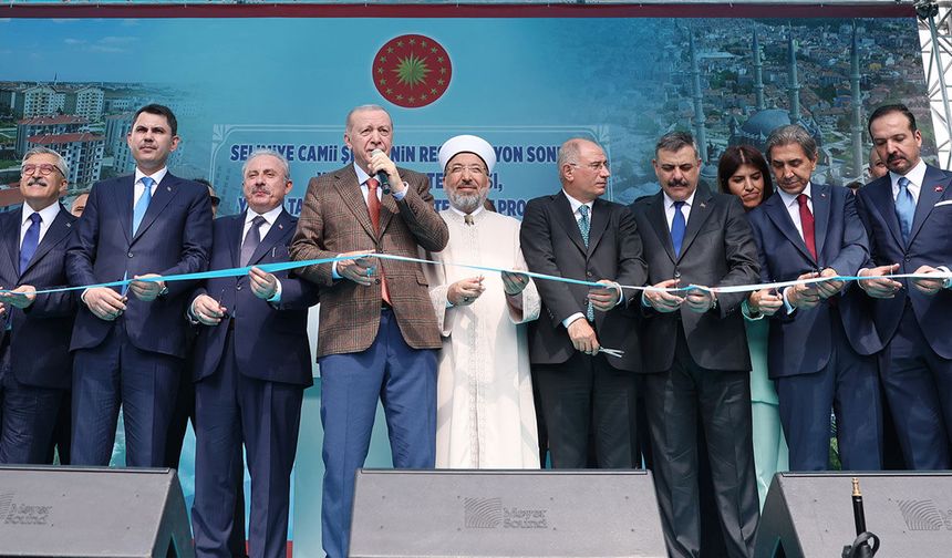 SELİMİYE CAMİİ YENİDEN AÇILDI