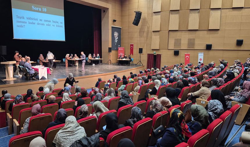 Sivas'ta Kur'an kursları yarıştı