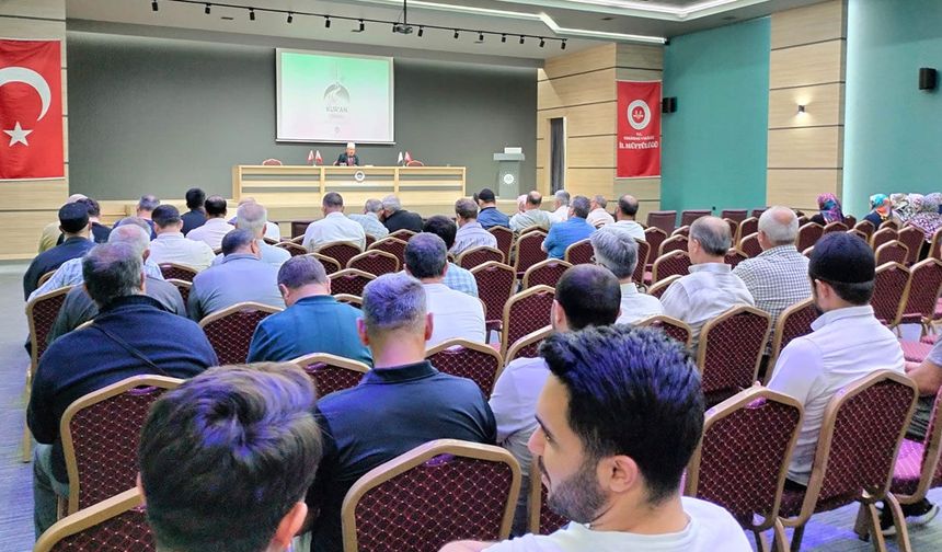 Tekirdağ'da Yaz Kur’an Kursu Eğitim seminerleri düzenleniyor