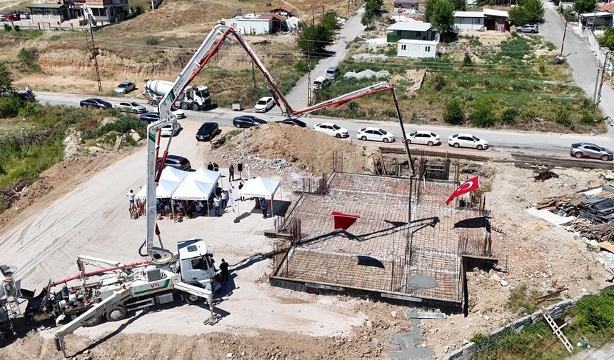 Yeşilyurt Mescid-i Aksa Camii’nin temeli atıldı