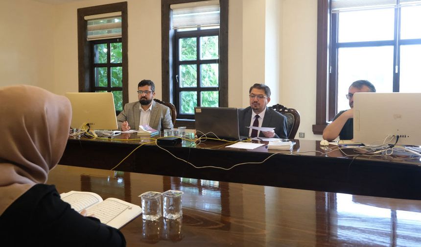Adana’da umre sınavı gerçekleştirildi