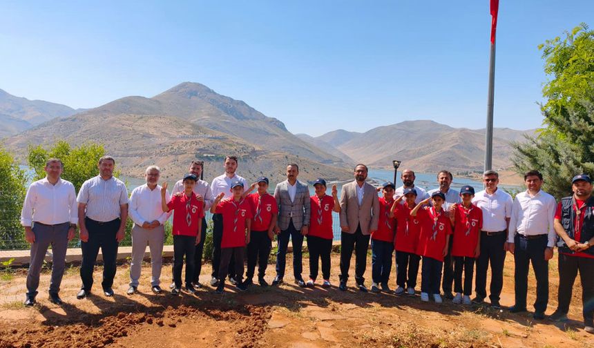 Müftü Şavlı, Diyanet izcileriyle buluştu