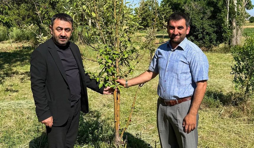 Çevreye adanmış din görevlisine anlamlı ziyaret