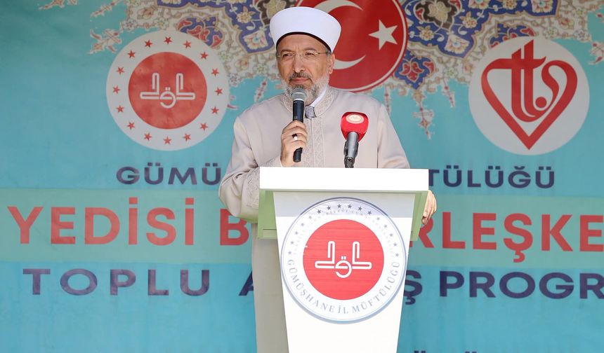 KUR'AN AHKAMIYLA YAŞAYAN BİR TOPLUM ÇABASINDAYIZ