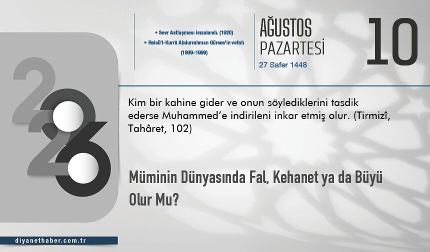 Müminin Dünyasında Fal, Kehanet Ya Da Büyü Olur Mu?