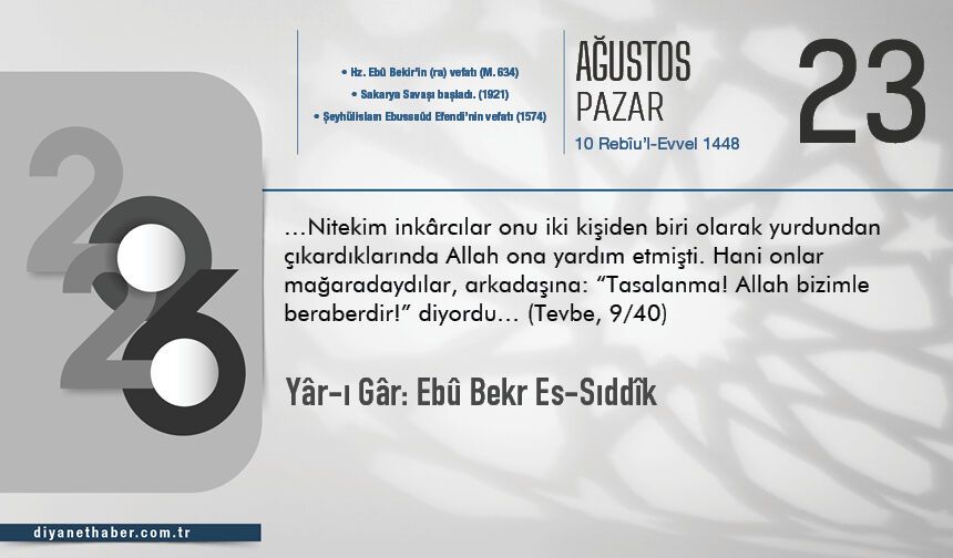 Yâr-I Gâr: Ebû Bekr Es-Sıddîk