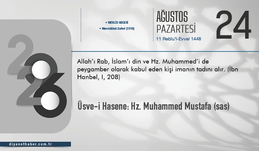 Üsve-i Hasene: Hz. Muhammed Mustafa (sas)