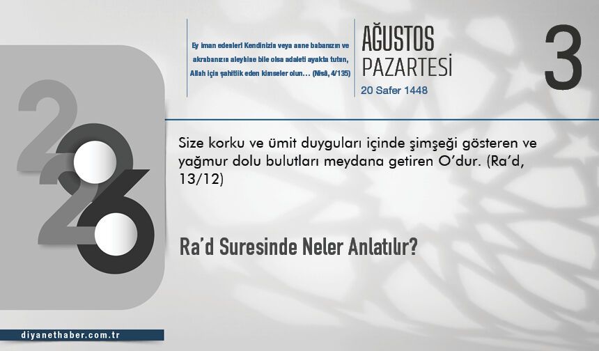Ra’d Suresinde Neler Anlatılır?
