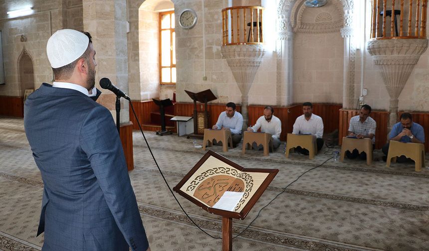 Şanlıurfa'da Ezan ve Hutbe Yarışması düzenlendi